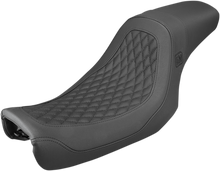 SADDLEMEN Speed Merchant Pro Series Seat - Black - FLD/FXD '06-'17 SM8064DB
