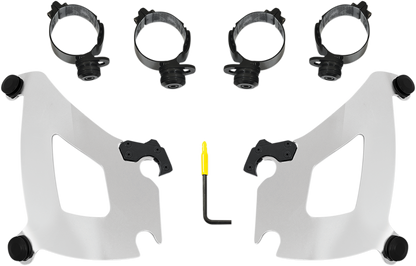 MEMPHIS SHADES Bullet Mounting Kit - Polished - FLSB MEK2045