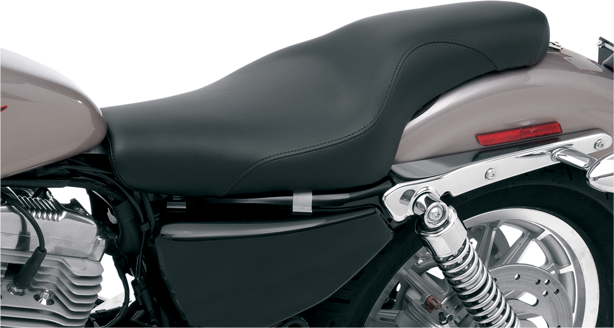 SADDLEMEN Seat - Profiler™ - Black - Smooth - Sportster '04-'22 807-11-047