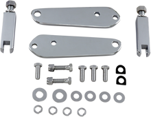DRAG SPECIALTIES Highway Peg Mount - Chrome - Dyna 75416