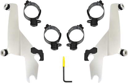 MEMPHIS SHADES Sportshield Trigger-Lock Mounting Kit - Polished - FLSB MEK2047
