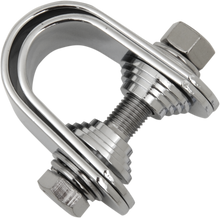 DRAG SPECIALTIES Mini Speedometer/Tachometer Clamp - For 1"/1.25" Tube - Chrome 21-6808A1-BC202