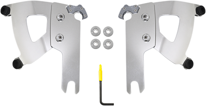 MEMPHIS SHADES Road Warrior Mounting Kit - Polished - FLHR MEK2039