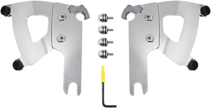 MEMPHIS SHADES Road Warrior Mounting Kit - Polished - FLHR MEK2040