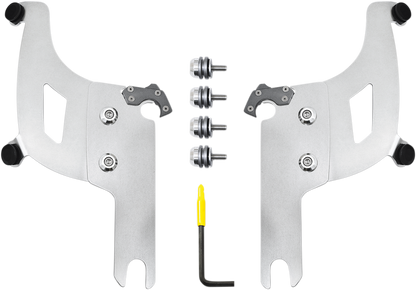 MEMPHIS SHADES Bullet Mounting Kit - Polished - FLHRS/XS MEK2042
