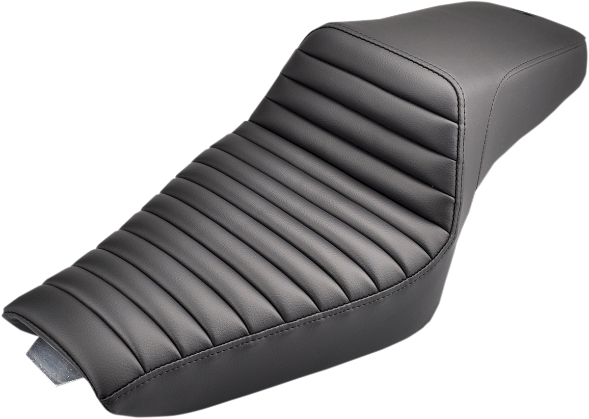SADDLEMEN Step-Up Seat - Front Tuck-n-Roll - Black - XL 807-11-171