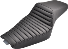 SADDLEMEN Step-Up Seat - Front Tuck-n-Roll - Black - XL 807-11-171