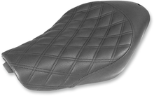 SADDLEMEN Renegade™ Solo Seat - Lattice Stitched - Black - XL '04-'20 807-03-002LS