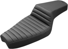SADDLEMEN Step-Up Seat - Front Tuck-n-Roll - Black - XL 879-03-171