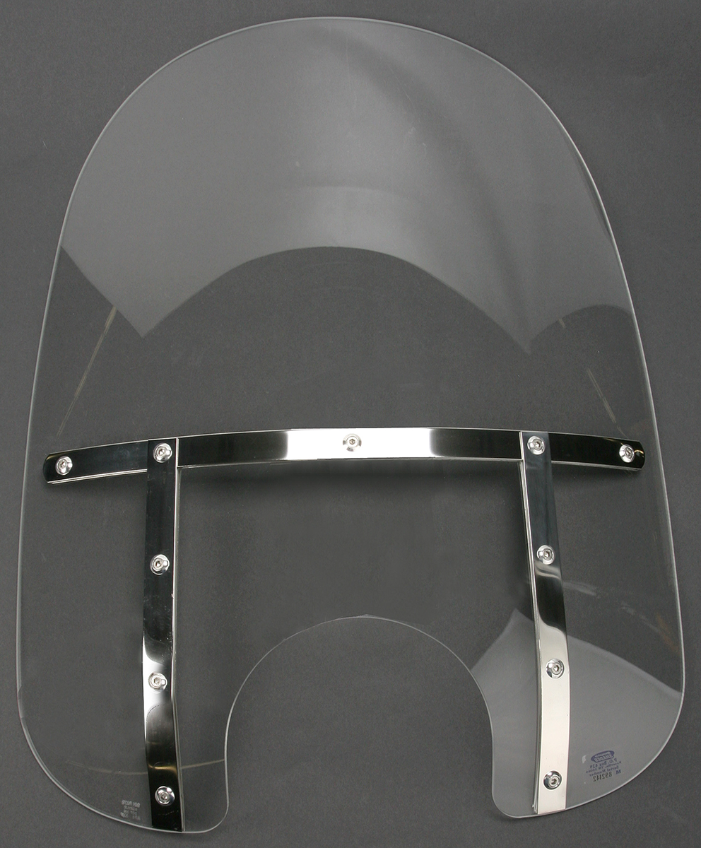 MEMPHIS SHADES Fats Windshield - 21" - Clear MEM3410