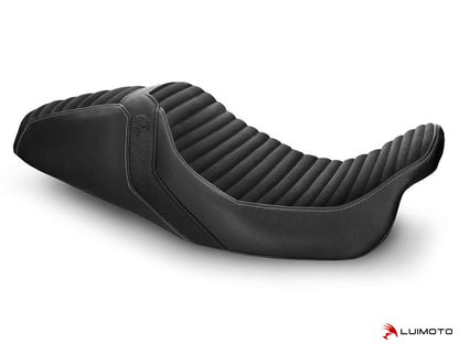 LUIMOTO (Classic) Rider Seat Covers for the HARLEY DAVIDSON Road Glide / Street Glide (2011+)