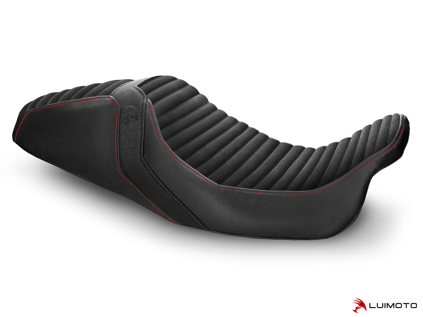 LUIMOTO (Classic) Rider Seat Covers for the HARLEY DAVIDSON Road Glide / Street Glide (2011+)