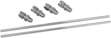 DRAG SPECIALTIES Rocker Oil Line Set - Chrome - Sportster 70386