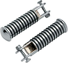 DRAG SPECIALTIES Foot Pegs - Round - Ribbed 362096-BC3