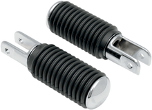 DRAG SPECIALTIES 5/8 Mount Pegs - Rubber - Chrome End 17-0445-BX-LB2