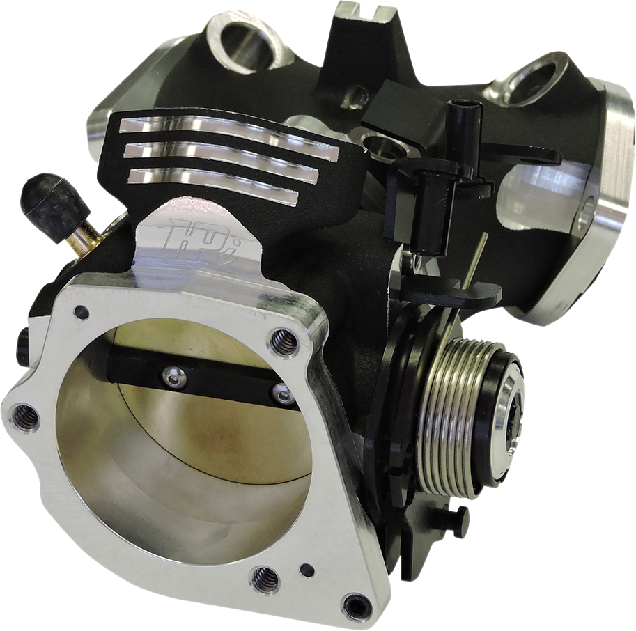 HORSEPOWER, INC Max Flow™ Throttle Body - Black - Twin Cam - 58 mm HPI-58D1-76B
