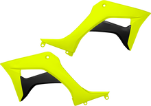 UFO Radiator Shrouds - Florescent Yellow HO05600-DFLU