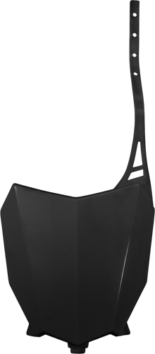 UFO Front Number Plate - Black HO05602-001