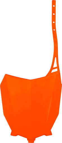 UFO Front Number Plate - Fluorescent Orange HO05602-FFLU
