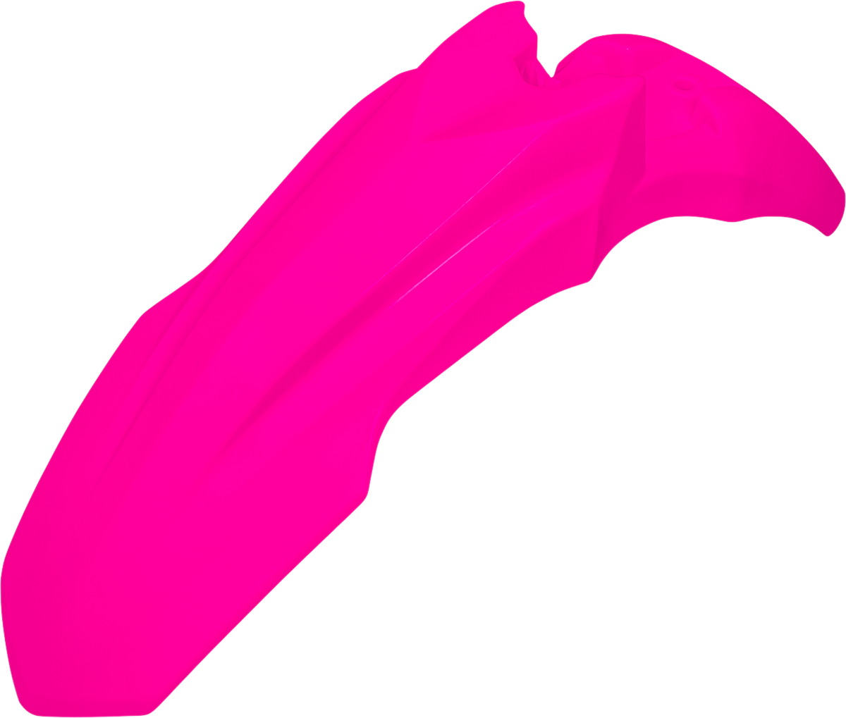 UFO Front Fender - Fluorescent Pink - Honda - CRF '19-'26 HO04698-P