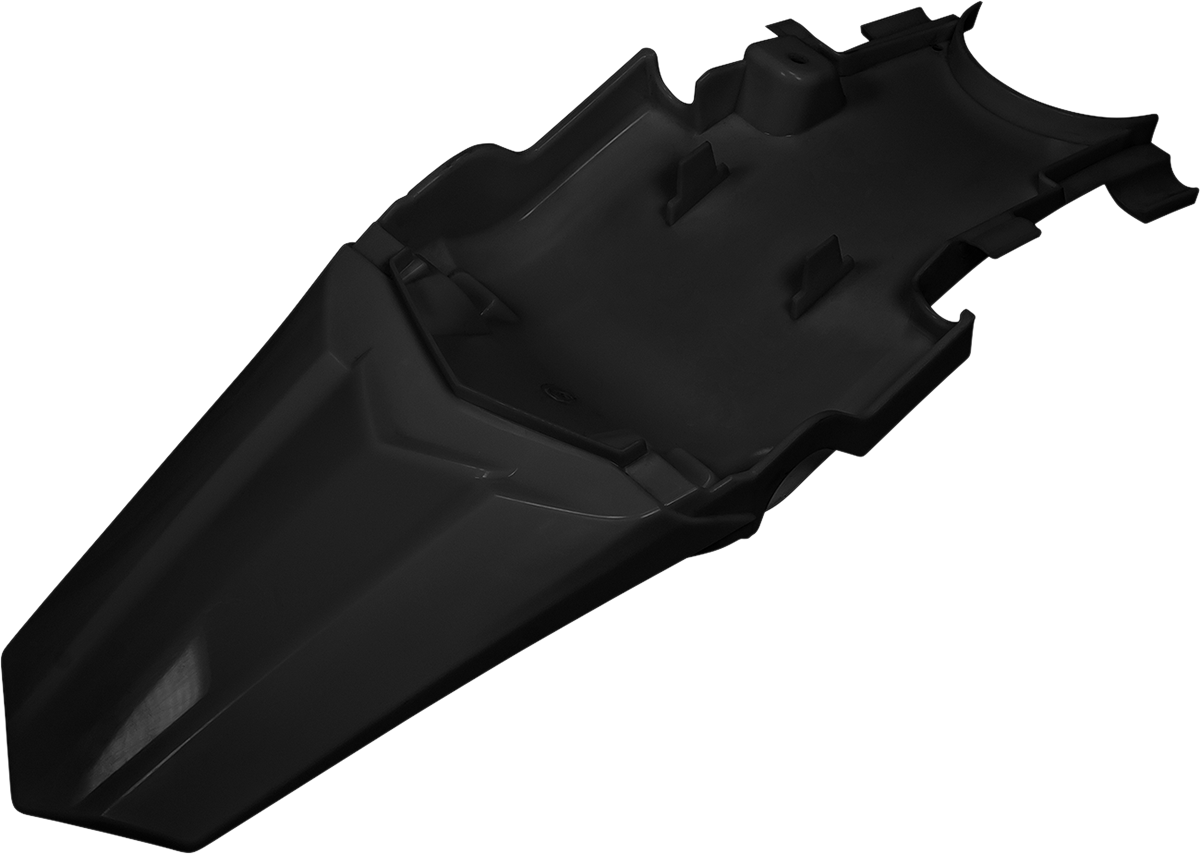 UFO MX Rear Fender - Black - Honda - CRF '19-'26 HO04699-001