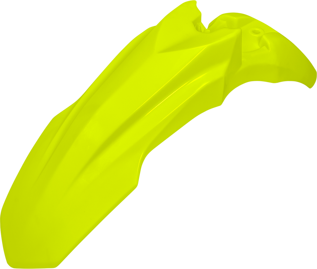 UFO Front Fender - Fluorescent Yellow - Honda - CRF '19-'26 HO04698-DFLU