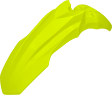 UFO Front Fender - Fluorescent Yellow - Honda - CRF '19-'26 HO04698-DFLU