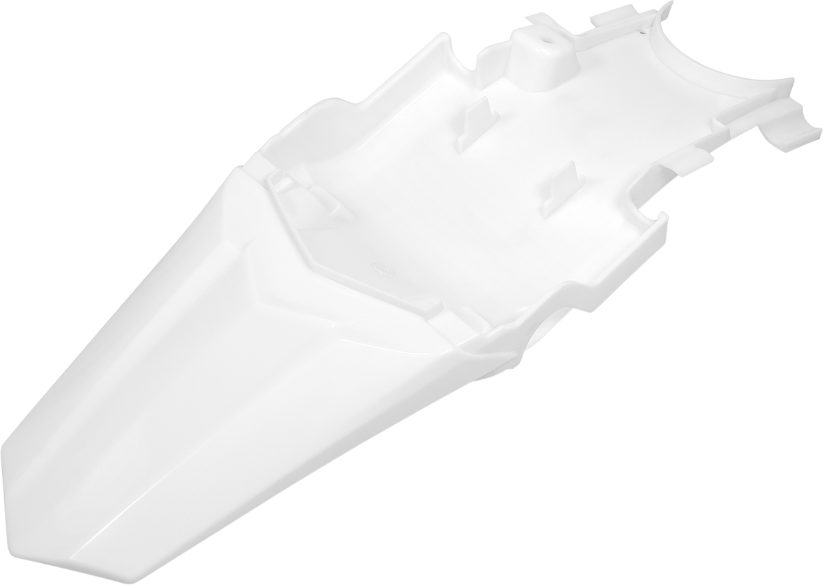 UFO MX Rear Fender - White - Honda - CRF '19-'26 HO04699-041
