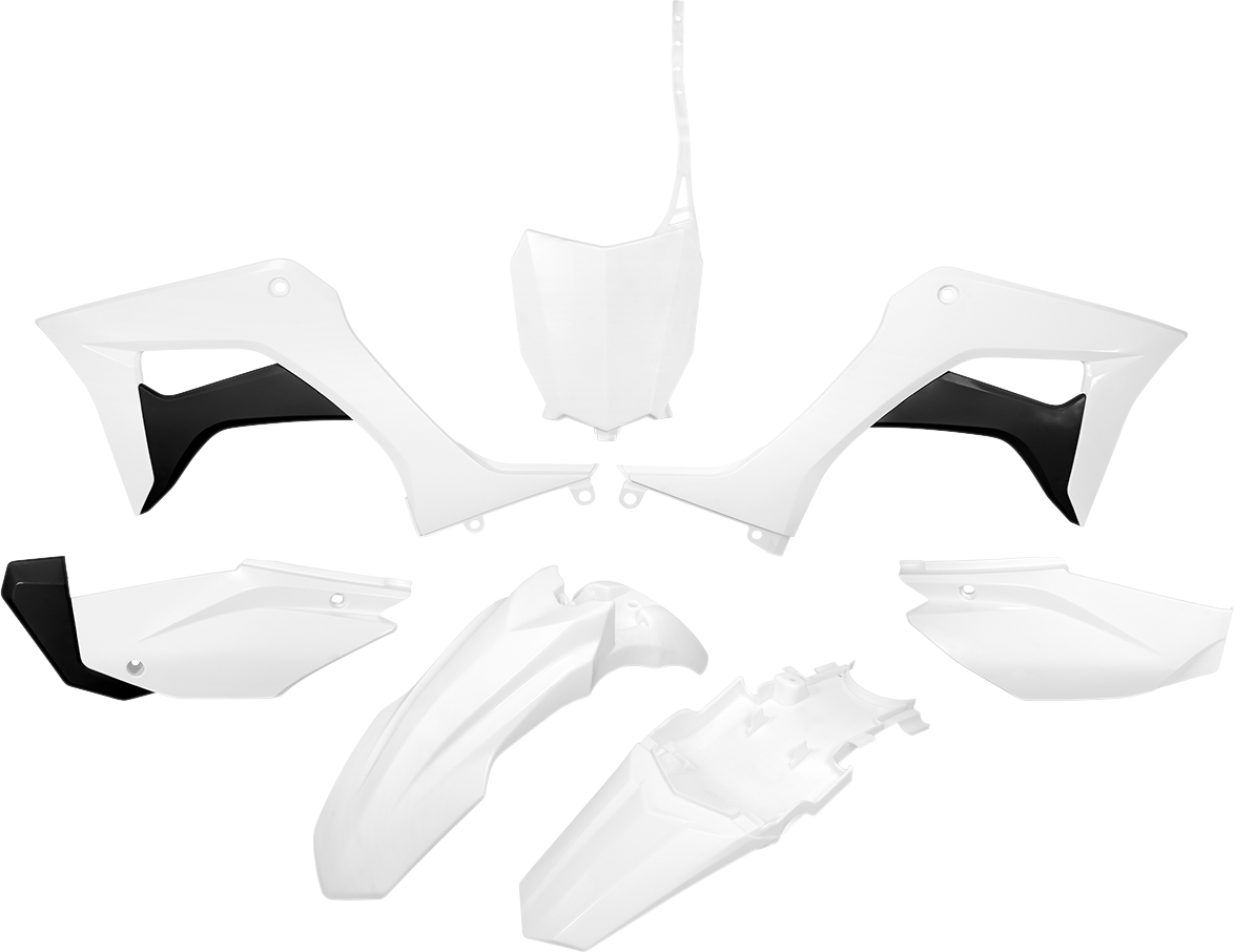 UFO Replacement Body Kit - White - Honda - CRF '19-'26 HOKIT124-041
