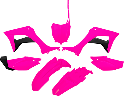 UFO Replacement Body Kit - Fluorescent Pink - Honda - CRF '19-'26 HOKIT124-P