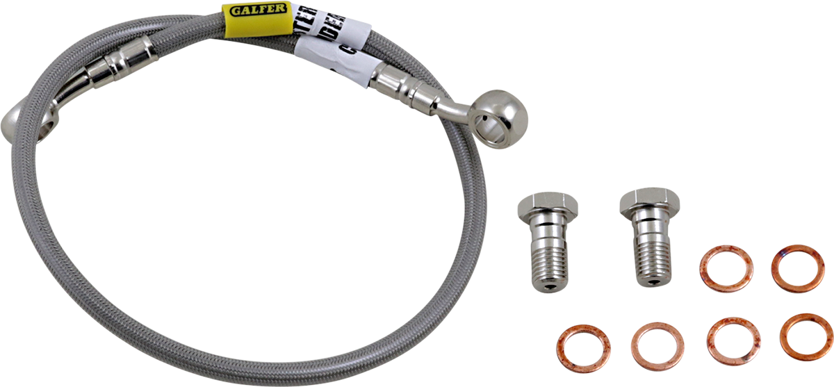 GBRAKES Brake Line - Stainless Steel FK003D252R