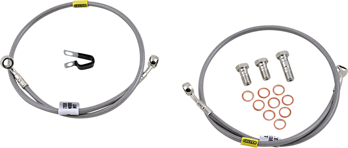 GBRAKES Brake Line - Stainless Steel FK003D280-2