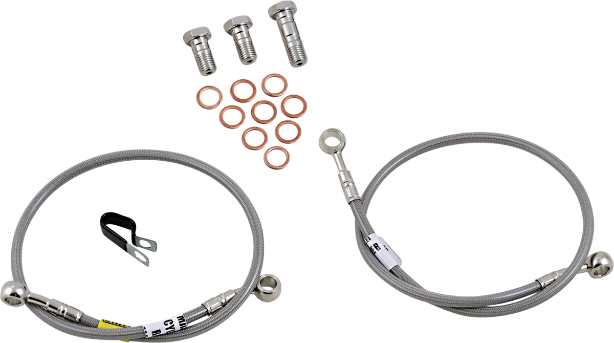 GBRAKES Brake Line - Stainless Steel FK003D348-2