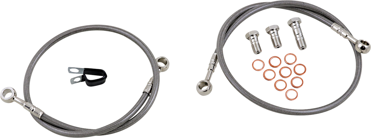 GBRAKES Brake Line - Stainless Steel FK003D373-2