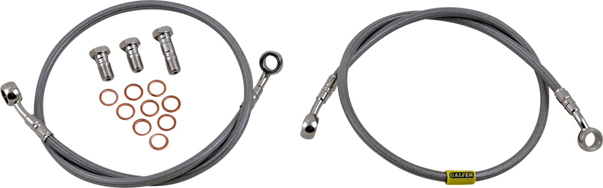 GBRAKES Brake Line - Stainless Steel FK003D415-2