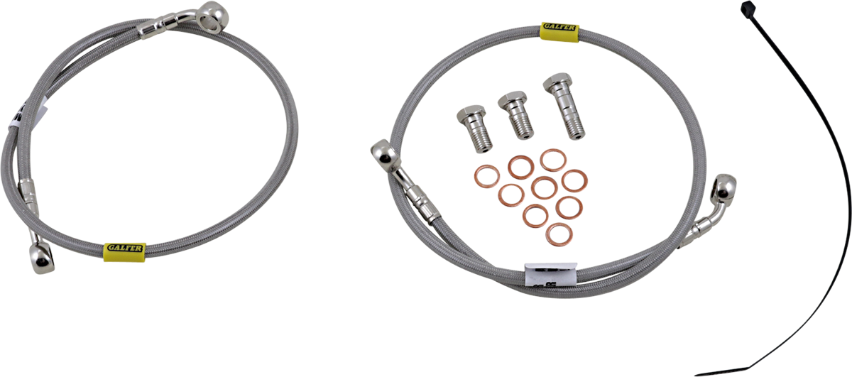 GBRAKES Brake Line - Stainless Steel FK003D417-2