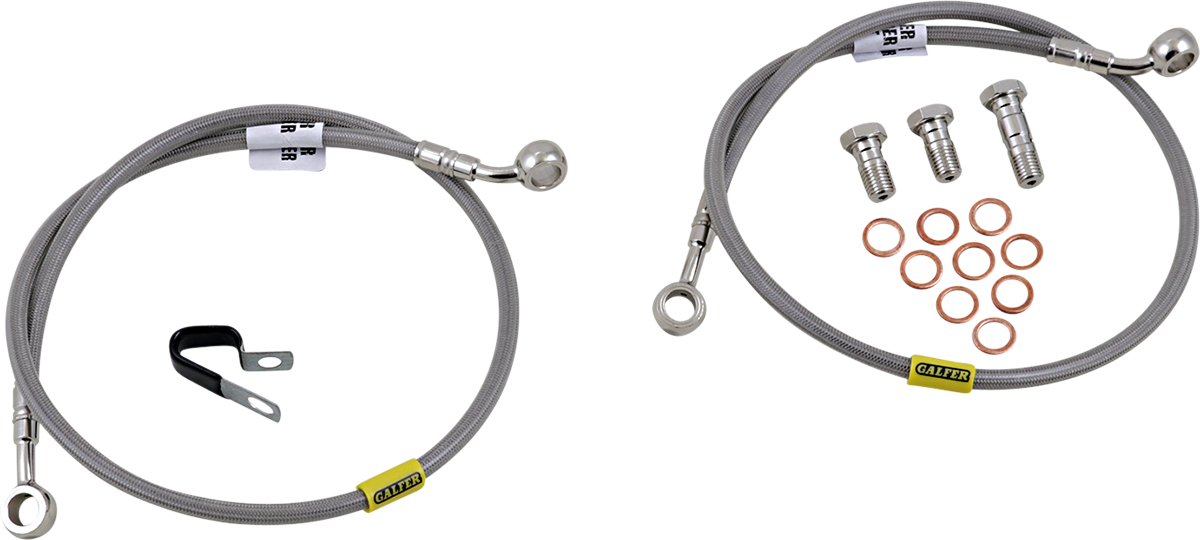 GBRAKES Brake Line - Stainless Steel FK003D424-2