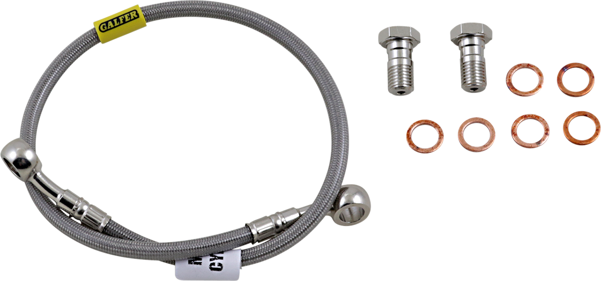 GBRAKES Brake Line - Stainless Steel FK003D424R