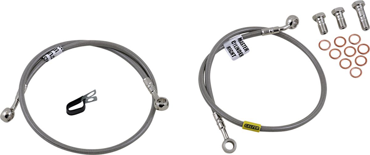 GBRAKES Brake Line - Stainless Steel FK003D459-2