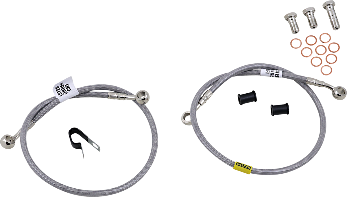 GBRAKES Brake Line - Stainless Steel FK003D495-2
