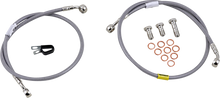 GBRAKES Brake Line - Stainless Steel FK003D496-2