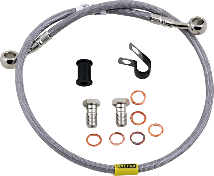 GBRAKES Brake Line - Stainless Steel FK003D674-1