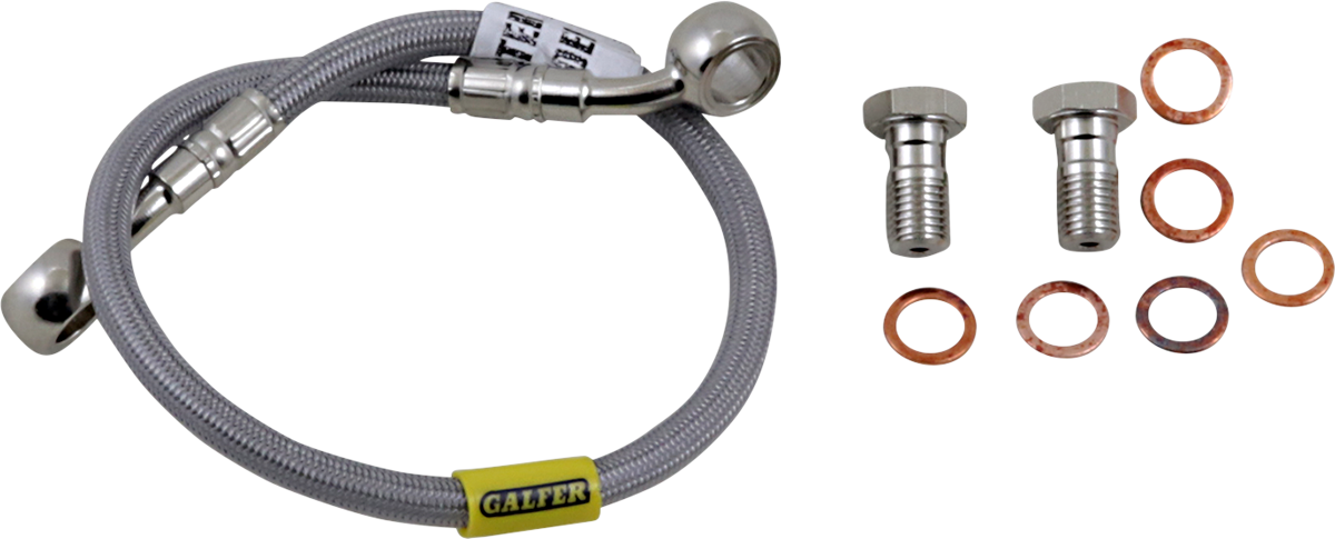 GBRAKES Brake Line - Stainless Steel FK003D712R