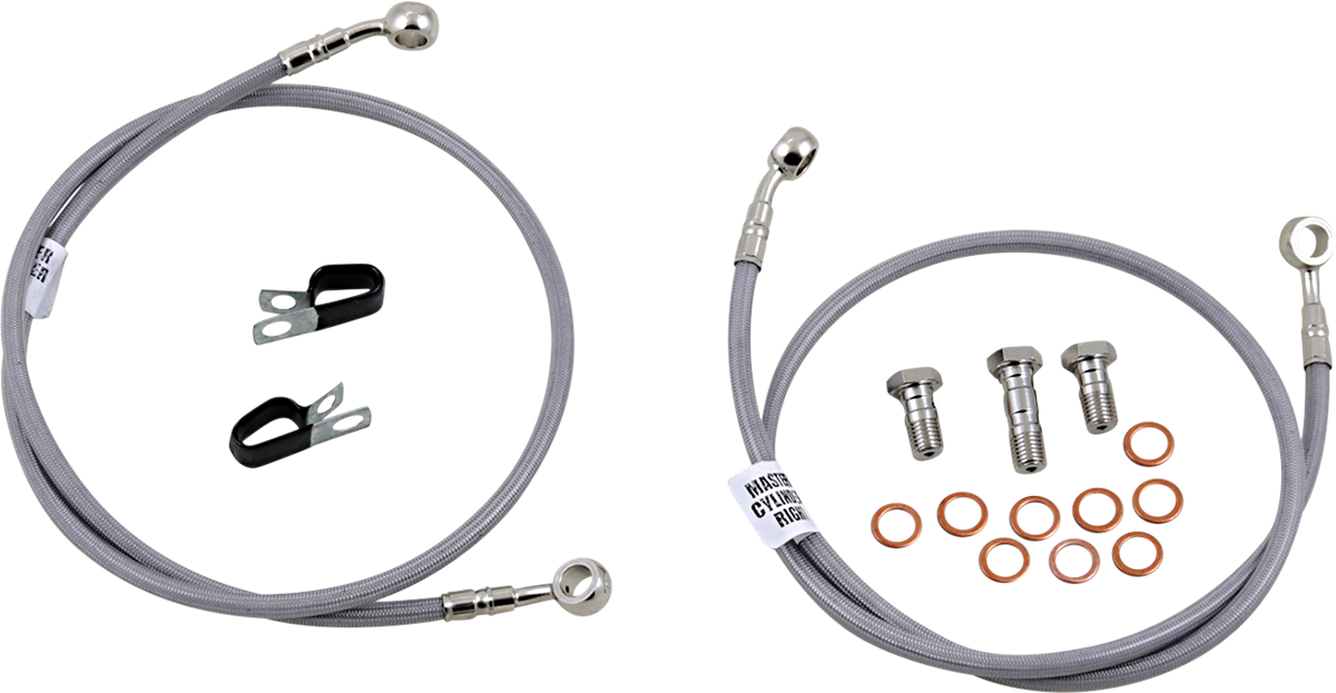 GBRAKES Brake Line - Stainless Steel FK003D743-2
