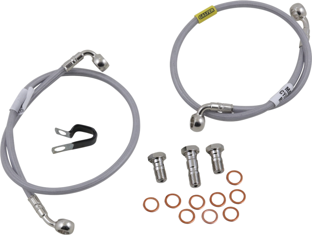 GBRAKES Brake Line - Stainless Steel FK003D765-2