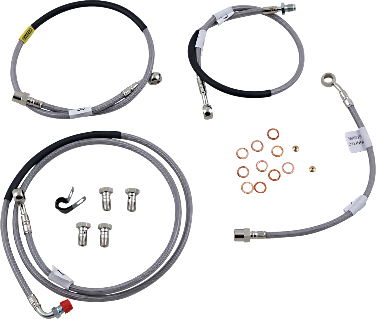 GBRAKES Brake Line - Stainless Steel FK003D786-4