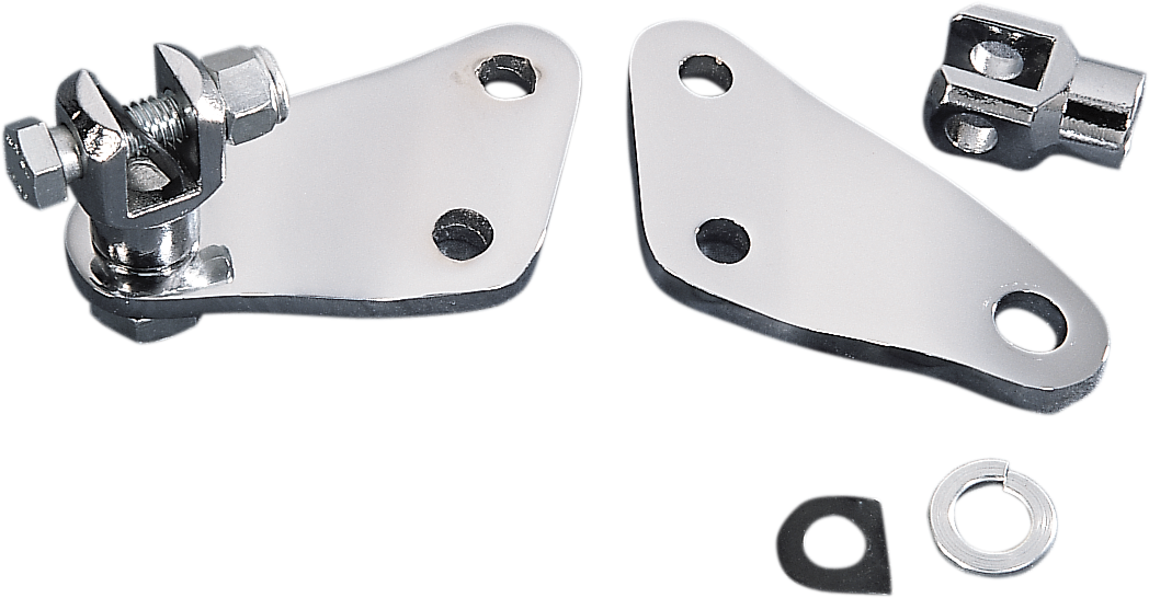 DRAG SPECIALTIES Passenger Foot Peg Mount - With Clevis - FL/FX 361548-BX-LB1