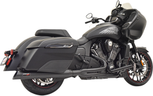 BASSANI XHAUST Road Rage 2:1 Exhaust - Black - Challenger 8H18SB