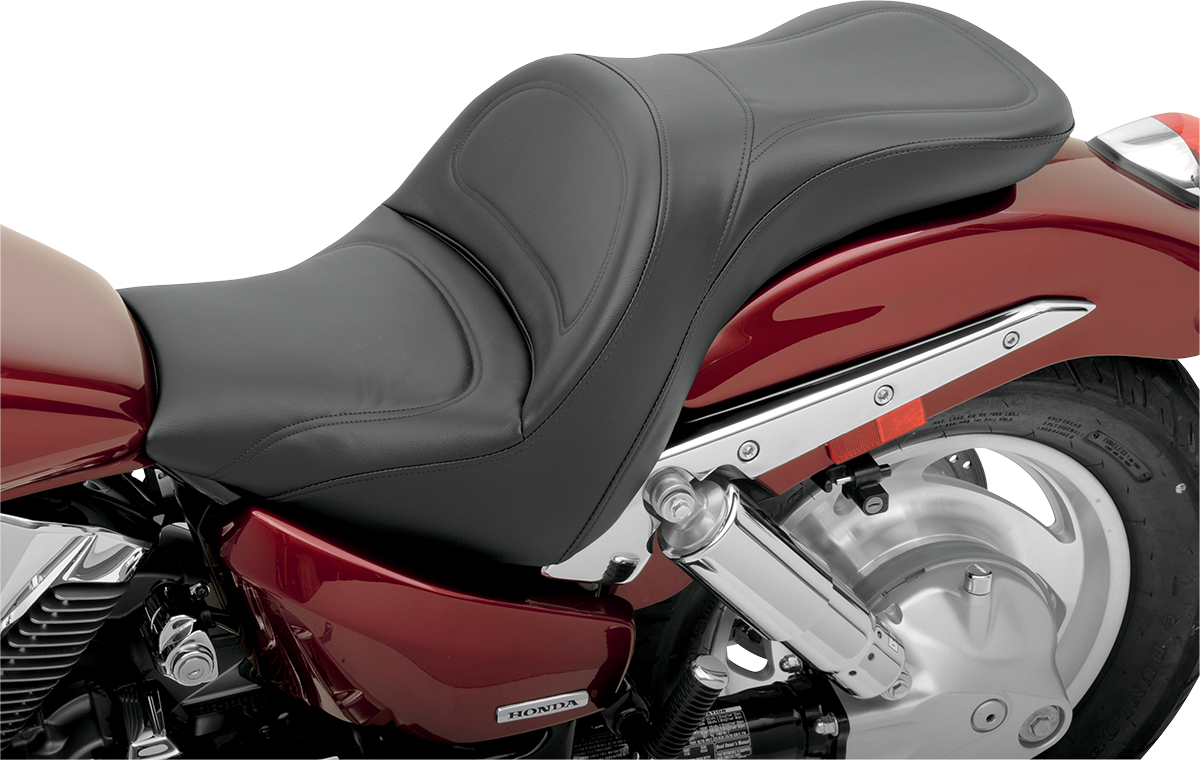 SADDLEMEN Seat - Explorer™ - without Backrest - Stitched - Black - VT1300C H04-09-029
