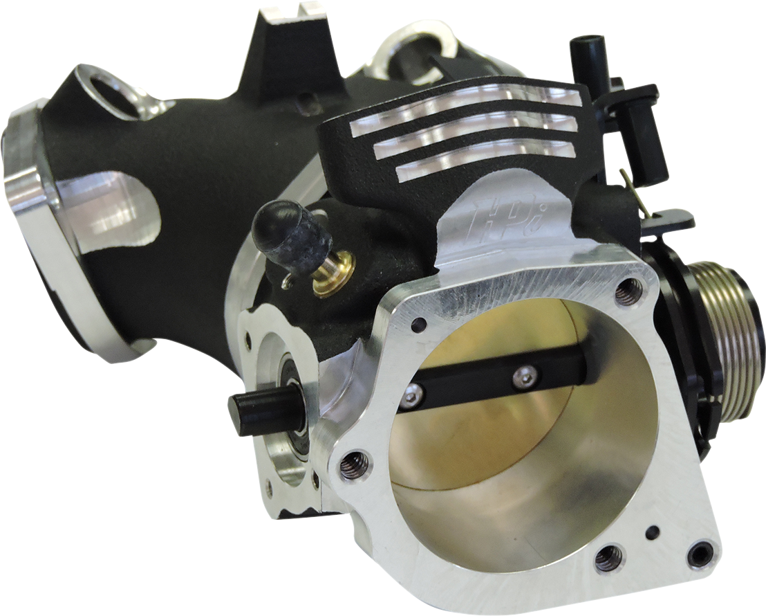 HORSEPOWER, INC Big Bore Throttle Body - Black - 55 mm - Twin Cam HPI-55D6-16B
